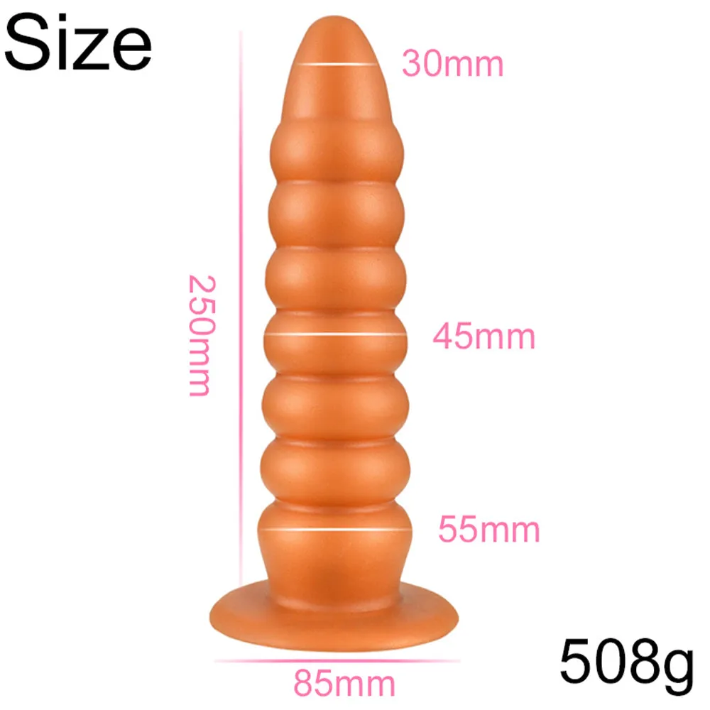 Bebuzzed Benji 10 Anal Plug Dildo Liquid Silicone Black