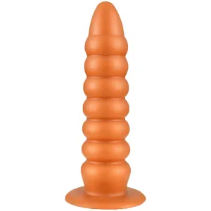 Bebuzzed Benji 10 Anal Plug Dildo Liquid Silicone Flesh