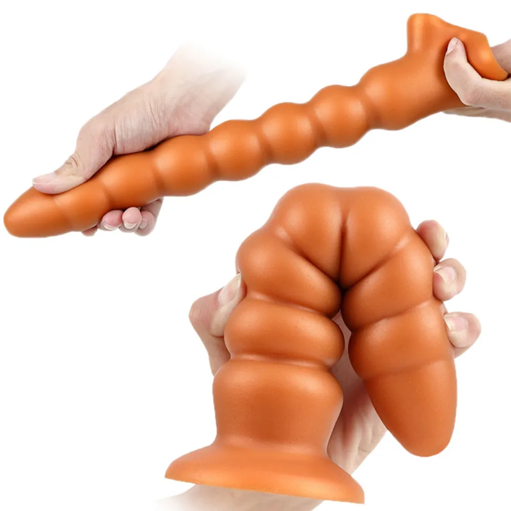 Bebuzzed Benji 10 Anal Plug Dildo Liquid Silicone Flesh