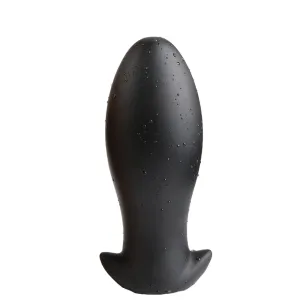 Bebuzzed DINO EGG Anal Plug Liquid Silicone Large 18cm Black