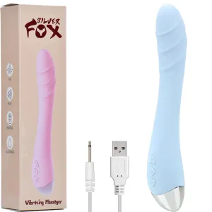 Bebuzzed Fox G-Spot Vibrator Rechargeable Blue