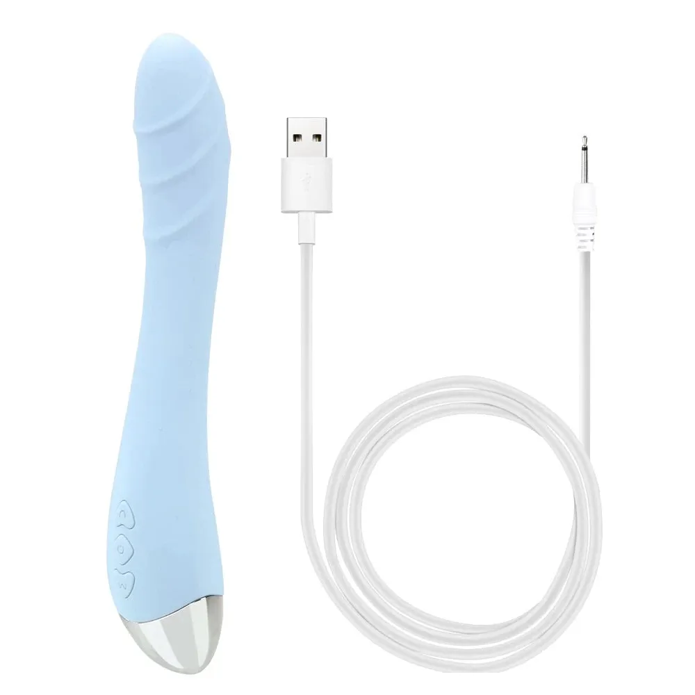 Bebuzzed Fox G-Spot Vibrator Rechargeable Blue