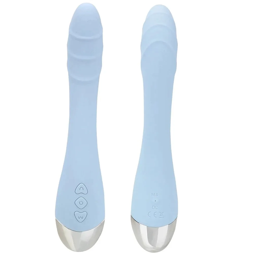 Bebuzzed Fox G-Spot Vibrator Rechargeable Blue
