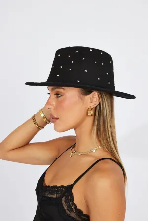 Black Fedora Hat