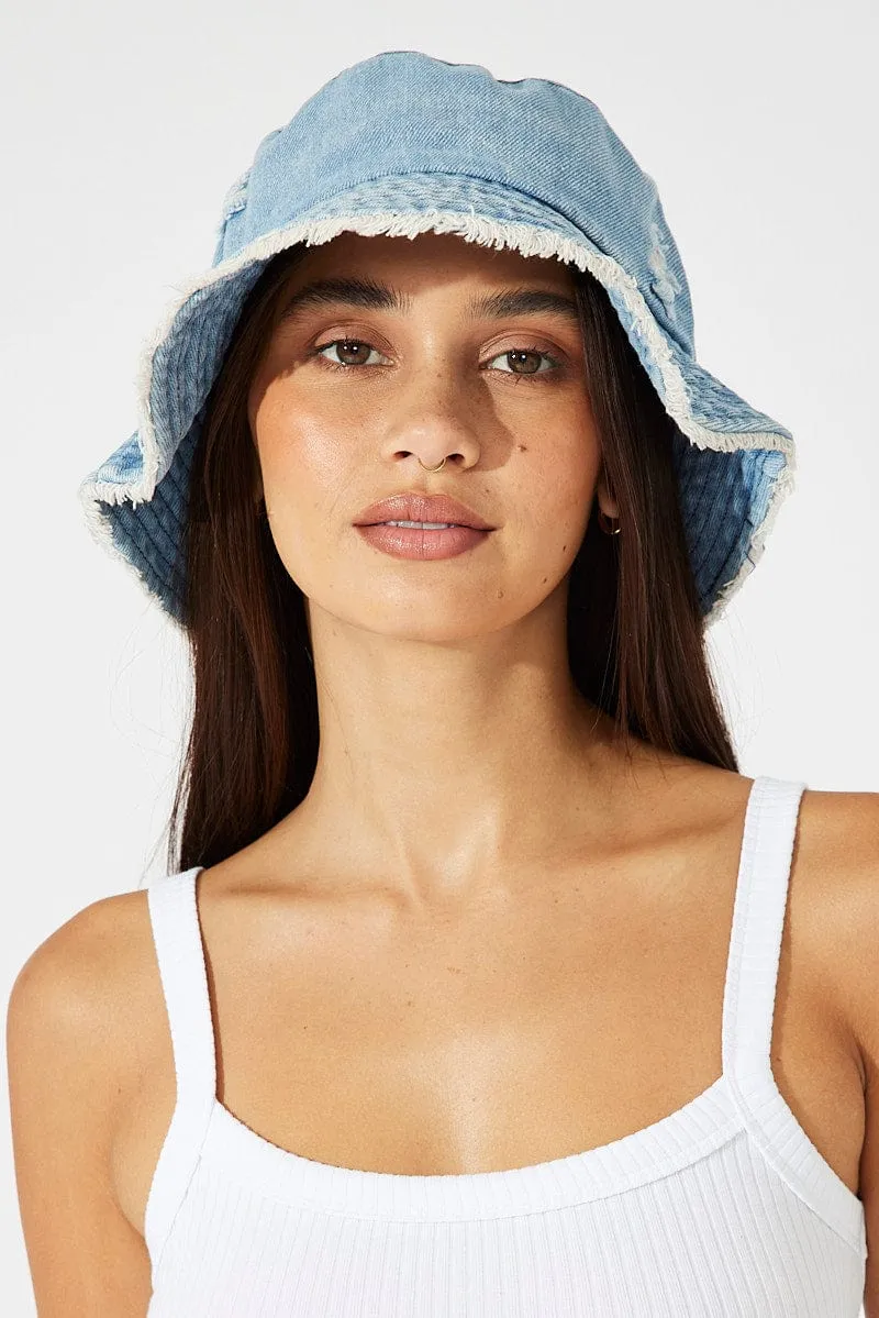 Blue Bucket Hat