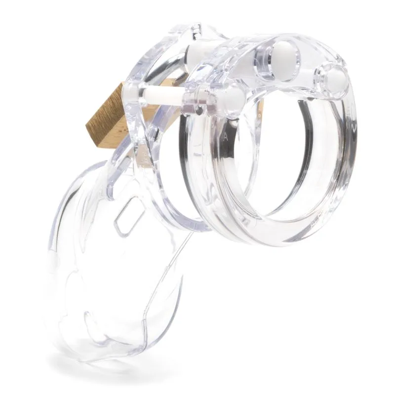 CB-X Cockcage CB-6000 Clear Male Penis Chastity Kit Cage Clear