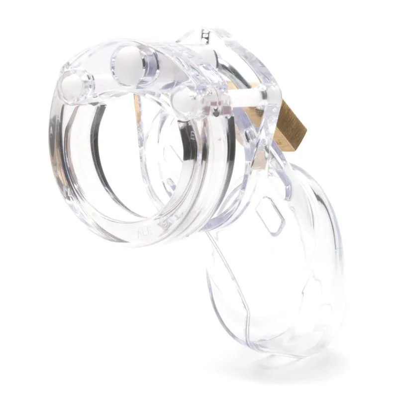 CB-X Cockcage CB-6000 Clear Male Penis Chastity Kit Cage Clear