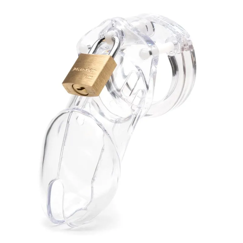 CB-X Cockcage CB-6000 Clear Male Penis Chastity Kit Cage Clear
