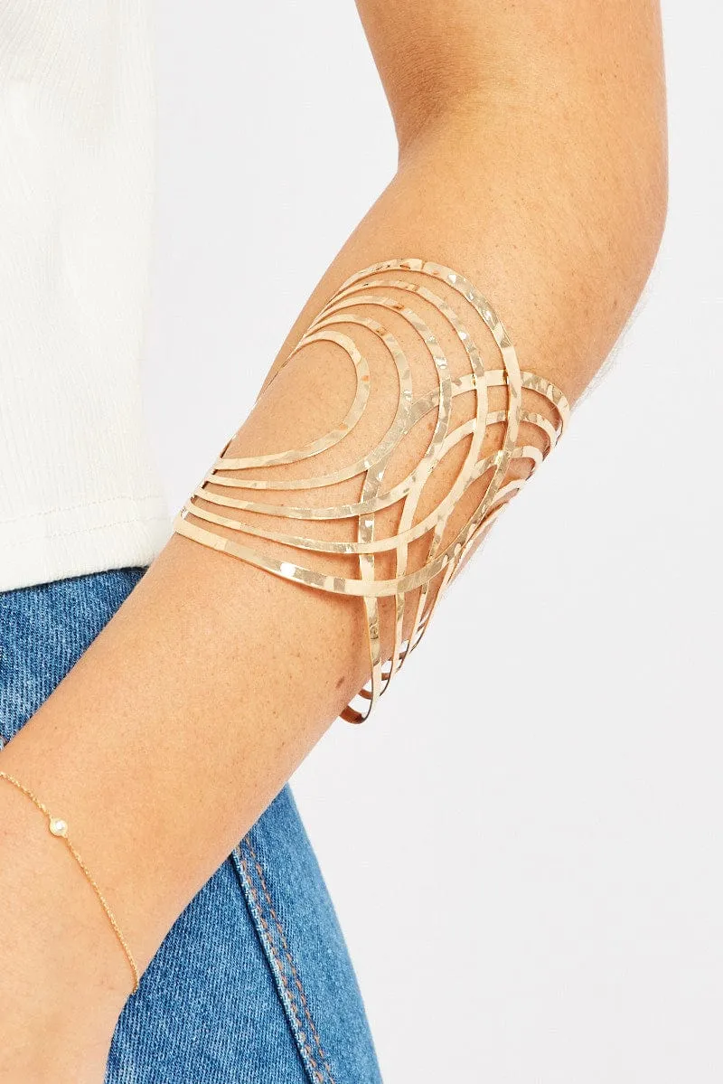 Gold Cuff Bracelet Bangle