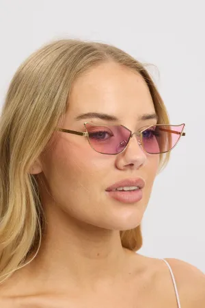 Gold Fashion Sunglasses