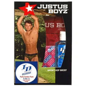 JB: Party Pack Hip Brief Red XL