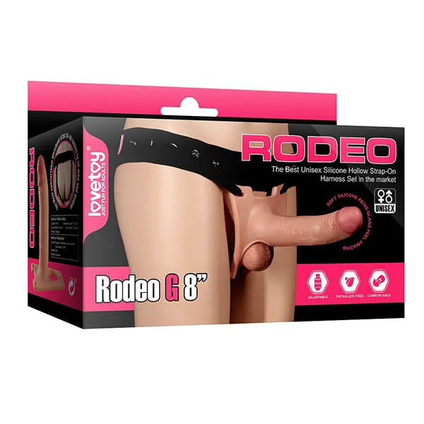 Lovetoy Ingen Hollow G 8 Dildo and Strap-on Harness Set Male Female
