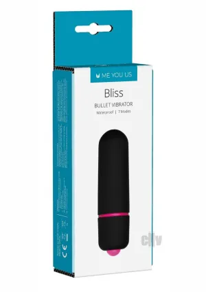 Minx Bliss 7 Mode Mini Bullet Vibe Black