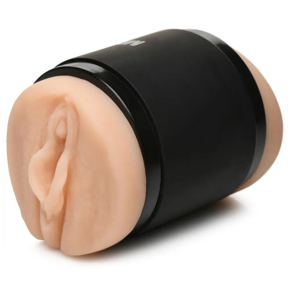 MISTRESS DOUBLE SHOT MINI MASTURBATORS PUSSY & ASS (LIGHT TONE)