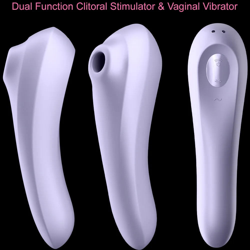 Satisfyer Dual Pleasure Clitoral Stimulator G-Spot Vibrator Sucker APP Control