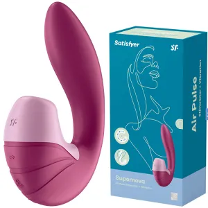 Satisfyer Supernova 2-in-1 Flexible G-Spot Vibrator Clitoral Stimulator Oral Sex