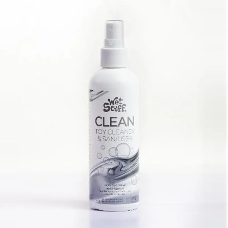 Wet Stuff Clean Sex Toy Cleaner Anti-Bacterial Sanitiser 235g