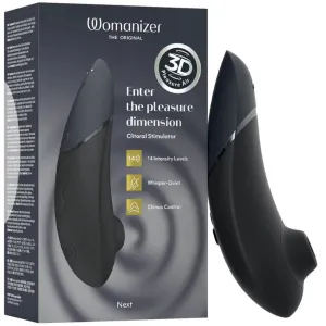 Womanizer Next Clitoral Suction Stimulator Black