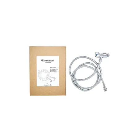 Womanizer Wave Shower Hose&Shower Arm Mount Set Chrome