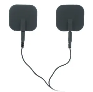 Zeus Deluxe Black Electro Pads 2-Pack